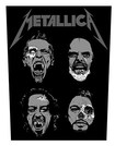 BACK PATCH/Thrash/METALLICA / Four Faces (BP)