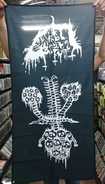 /REEK OF THE UNZEN GAS FUMES  / Official 布フラッグ (小）