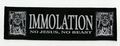 IMMOLATION / No Jesus No Beast (SS) []