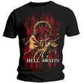 SLAYER / HELL AWAITS T-SHIRT (L) []