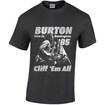 /CLIFF BURTON / FLAG RETRO (T-Shirt)