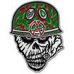 THRASH METAL/S.O.D. / STORMTROOPERS OF DEATH PIN BADGE SGT. D