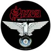 BACK PATCH/SAXON / Wheels of Steel (BP/CIRCLE)