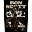 BACK PATCH/Metal Rock/Bon Scott / photos (BP)