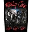BACK PATCH/Metal Rock/MOTLEY CRUE / Girls Girls Girls album cover (BP)
