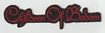 /CHILDREN OF BODOM / Red Logo SHAPED (SP)