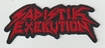 /SADISTIK EXEKUTION / Red Logo SHAPED (SP)