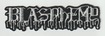 /BLASPHEMY / WHITE Logo SHAPED (SP)