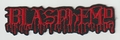 BLASPHEMY / RED Logo SHAPED (SP) []