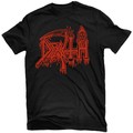 DEATH / Classic Logo (Red on Black) (T-Shirt) [󒍓׏i 2024N107ijX܂ł̎t] []
