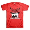 MAYHEM / Deathcrush RED T-Shirt (L) []