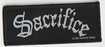 SMALL PATCH/Metal Rock/SACRIFICE / Logo (SP)
