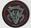 SMALL PATCH/Metal Rock/SACRIFICE / Crest of Black 2023 Tokyo Live CIRCLE (SP)