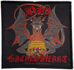 SMALL PATCH/Metal Rock/DIO / Sacred Heart (SP)