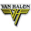 SMALL PATCH/Metal Rock/VAN HALEN / Logo SHAPED (SP)