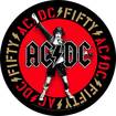 BACK PATCH/Metal Rock/AC/DC / Angus Emblem CIRCLE (BP)