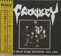 CROWLEY / Devil Metal Night DEMOS 1984-1987 CD@([x݌ɋ͏Ij []