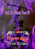 V.A. / HELL ON WHEELS 87 - HELLOWEEN ARMORED SAINT GRIM REAPER (DVDR)  []