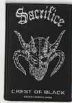 SMALL PATCH/Metal Rock/SACRIFICE / Crest of Black SQUARE (SP)