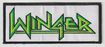 SMALL PATCH/Metal Rock/WINGER / Logo (SP)