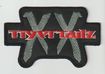 SMALL PATCH/Metal Rock/TIGERTAILZ / Logo XX SHAPED (SP)
