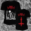 /BLACK WITCHERY Upheaval Satanic Might T-shirt （L)
