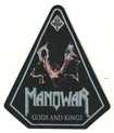 SMALL PATCH/Metal Rock/MANOWAR / Gods And Kings SHPED (SP)