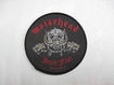 SMALL PATCH/Metal Rock/MOTORHEAD /  Iron Fist-Skull (SP)