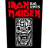 IRON MAIDEN / Back Patch: Est 1975 (BP)[]