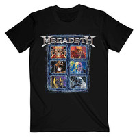 MEGADETH / Vic Head Grid (T-SHIRT) (Black) [�󒍓��׏��i 2026�N1��18��(��) �X���܂ł̎�t��][]