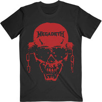 MEGADETH / Vic Hi-Contrast Red (T-SHIRT) (Black) [�󒍓��׏��i 2026�N1��18��(��) �X���܂ł̎�t��][]