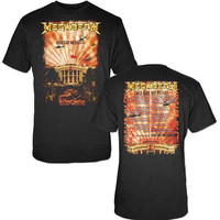 MEGADETH / China Whitehouse (T-SHIRT) (Black) (Back Print) [�󒍓��׏��i 2026�N1��18��(��) �X���܂ł̎�t��][]