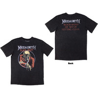 MEGADETH / Black Friday (Stone Wash T-Shirt) (Charcoal Grey) (Back Print) [�󒍓��׏��i 2026�N1��18��(��) �X���܂ł̎�t��][]