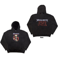 MEGADETH / Black Friday (L) (Stone Wash Pullover Hoodie_ Charcoal Grey) (Back Print & Wash Collection)[]