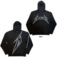 METALLICA / M Bolt (L) (Pullover Hoodie_ Black) (Back Print)[]