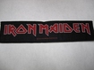SMALL PATCH/Metal Rock/IRON MAIDEN / Logo (SS)