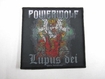 SMALL PATCH/Metal Rock/POWERWOLF / Lupus Dei (SP)