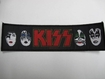 SMALL PATCH/Metal Rock/KISS / Logo Faces (SS)