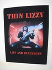 BACK PATCH/Metal Rock/THIN LIZZY / Live and Dangerous (BP)