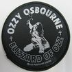 SMALL PATCH/Metal Rock/OZZY OSBOURNE / Blizzard of ozz (SP)