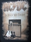 BACK PATCH/Metal Rock/AC/DC / In Rock We Trust (BP)