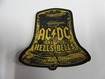 SMALL PATCH/Metal Rock/AC/DC / Hells Bells CUT OUT (SP)