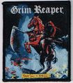 SMALL PATCH/Metal Rock/GRIM REAPER / See you in Hell (sp)