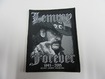 SMALL PATCH/Metal Rock/MOTORHEAD / Lemmy Forever (SP)