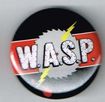 缶バッチ/W.A.S.P. / Logo (小） wasp