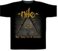 NILE / What Should Not Be Unearthed (T-SHIRT/M) []
