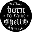 BACK PATCH/Metal Rock/MOTORHEAD Lemmy / Born to Raise Hell CIRCLE (BP)