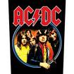 BACK PATCH/Metal Rock/AC/DC / Highway to Hell (BP)