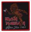 SMALL PATCH/Metal Rock/IRON MAIDEN / Killer Tour 1981 (SP)
