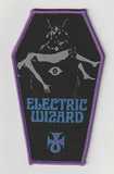 SMALL PATCH/Metal Rock/ELECTRIC WIZARD Coffin SHAPED (SP)